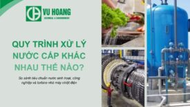 Quy Trình Xử Lý Nước Cấp Khác Nhau Thế Nào? So Sánh Tiêu Chuẩn 3 Loại: Nước Sinh Hoạt, Công Nghiệp Và Turbine Nhà Máy Nhiệt Điện
